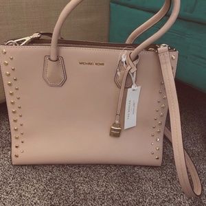 Michael Kors pink crossbody satchel- Make an offer